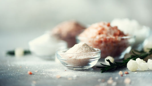 Il sale e l'acqua in pasticceria