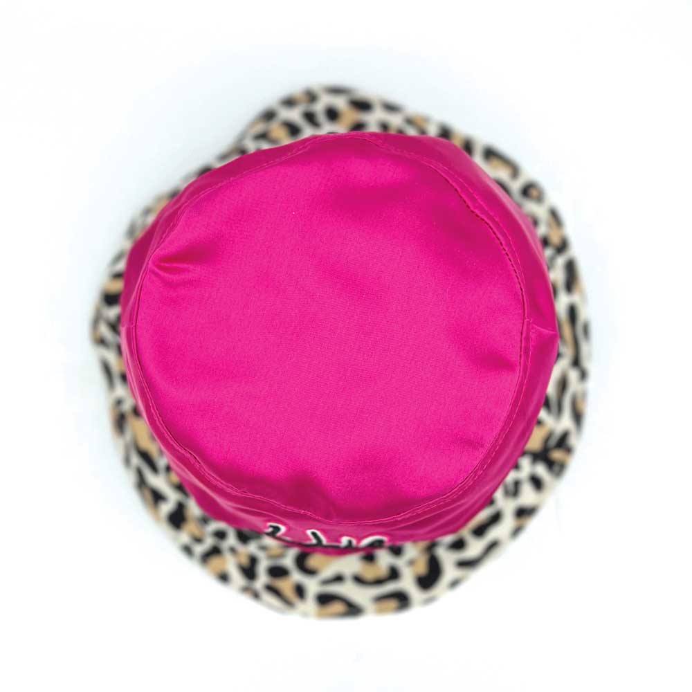 Cappello alla pescatora Leopard and Fucsia