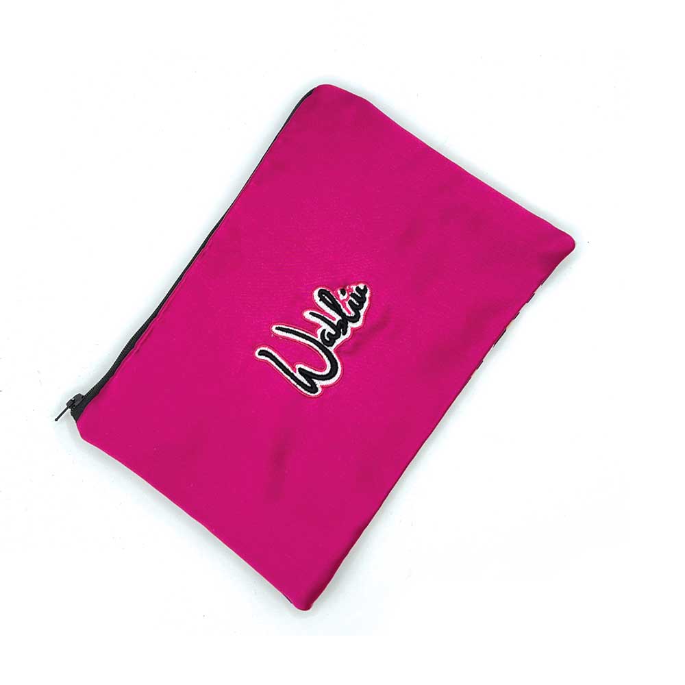 Pochette Maculato e Fucsia – Made in Italy con Passante