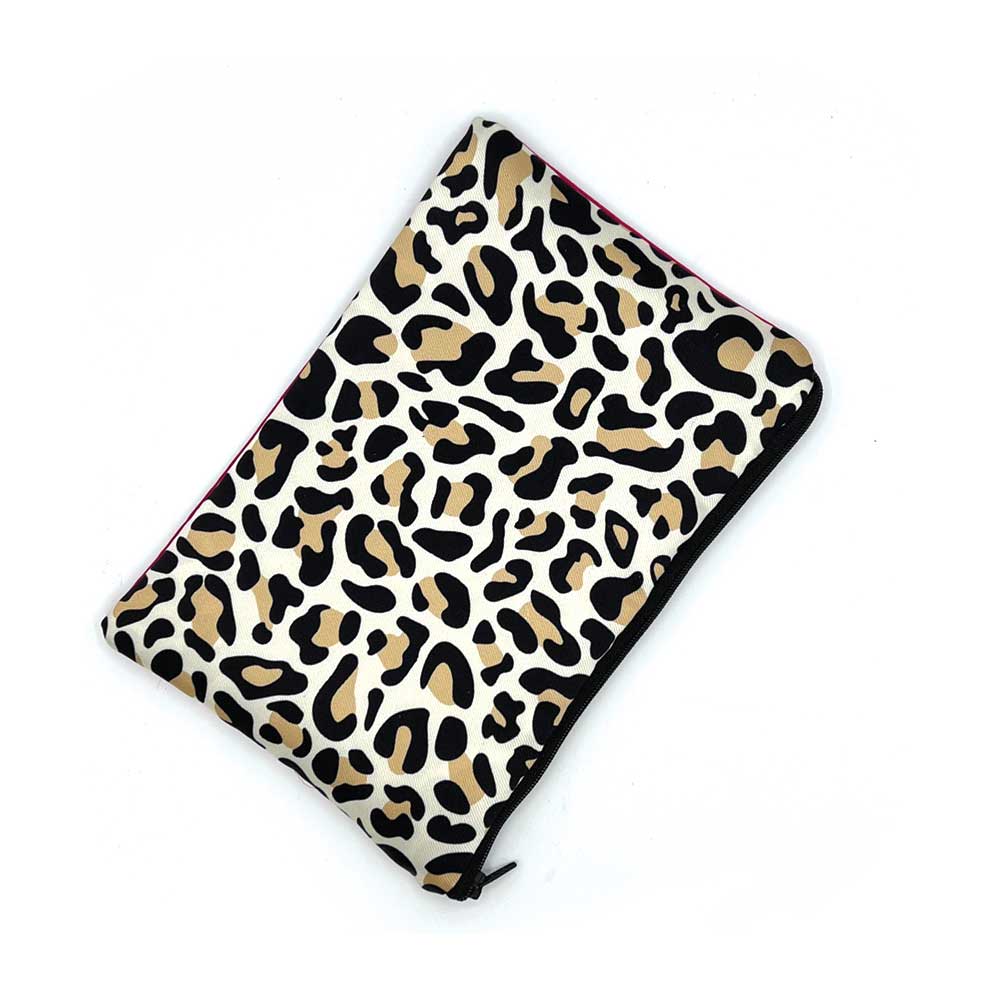 Pochette Maculato e Fucsia – Made in Italy con Passante
