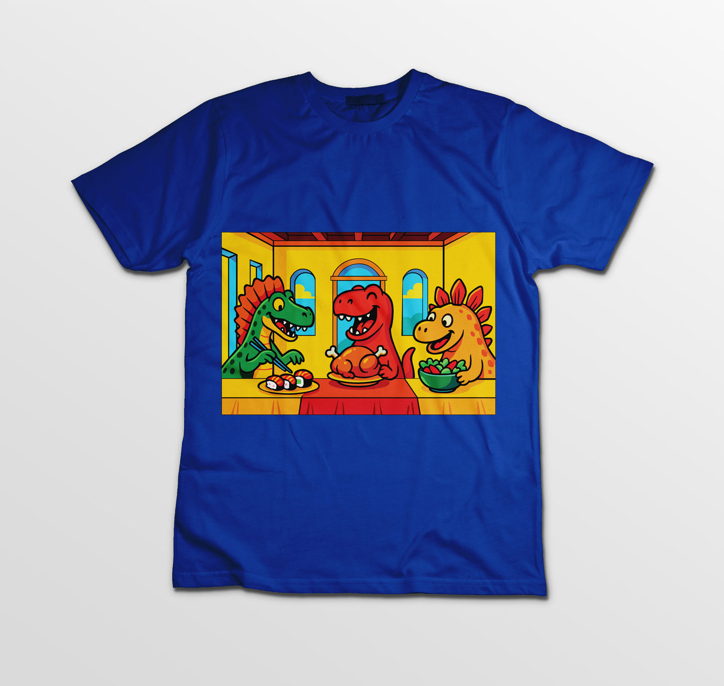 Maglietta Dino Edition – 100% Cotone, Stampa DTF ad Alta Qualità - Bambini