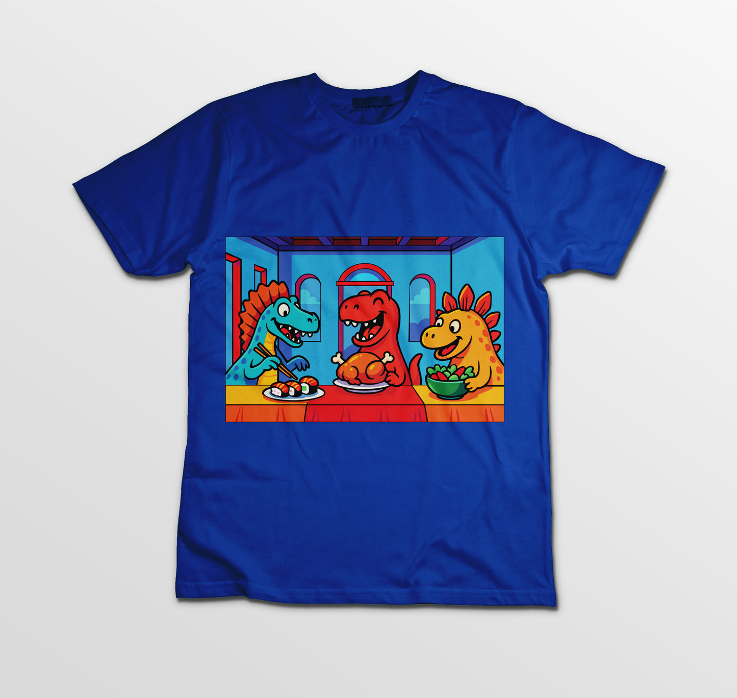 Maglietta Dino Edition – 100% Cotone, Stampa DTF ad Alta Qualità - Bambini