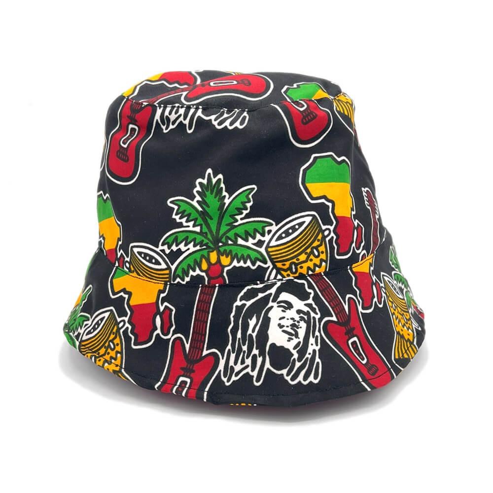 Cappello alla pescatora con fantasia Tribale (Adulti e Bambini) Unisex