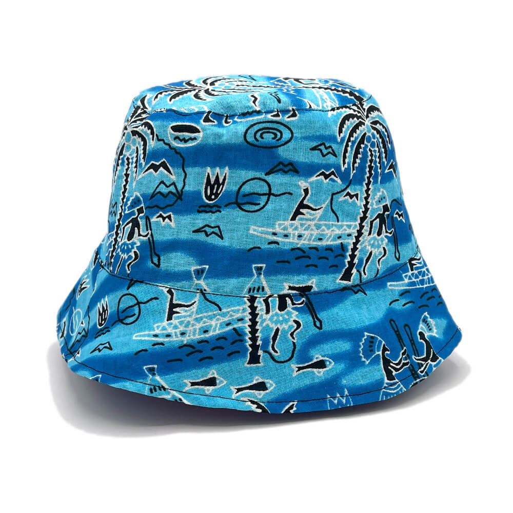 Cappello alla pescatora con fantasia Tribale (Adulti e Bambini) Unisex