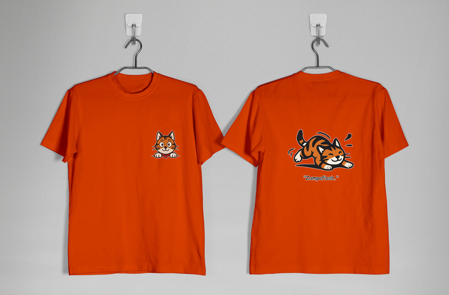 T-shirt “Zampa Flash” | La velocità felina in azione - Bambini Unisex