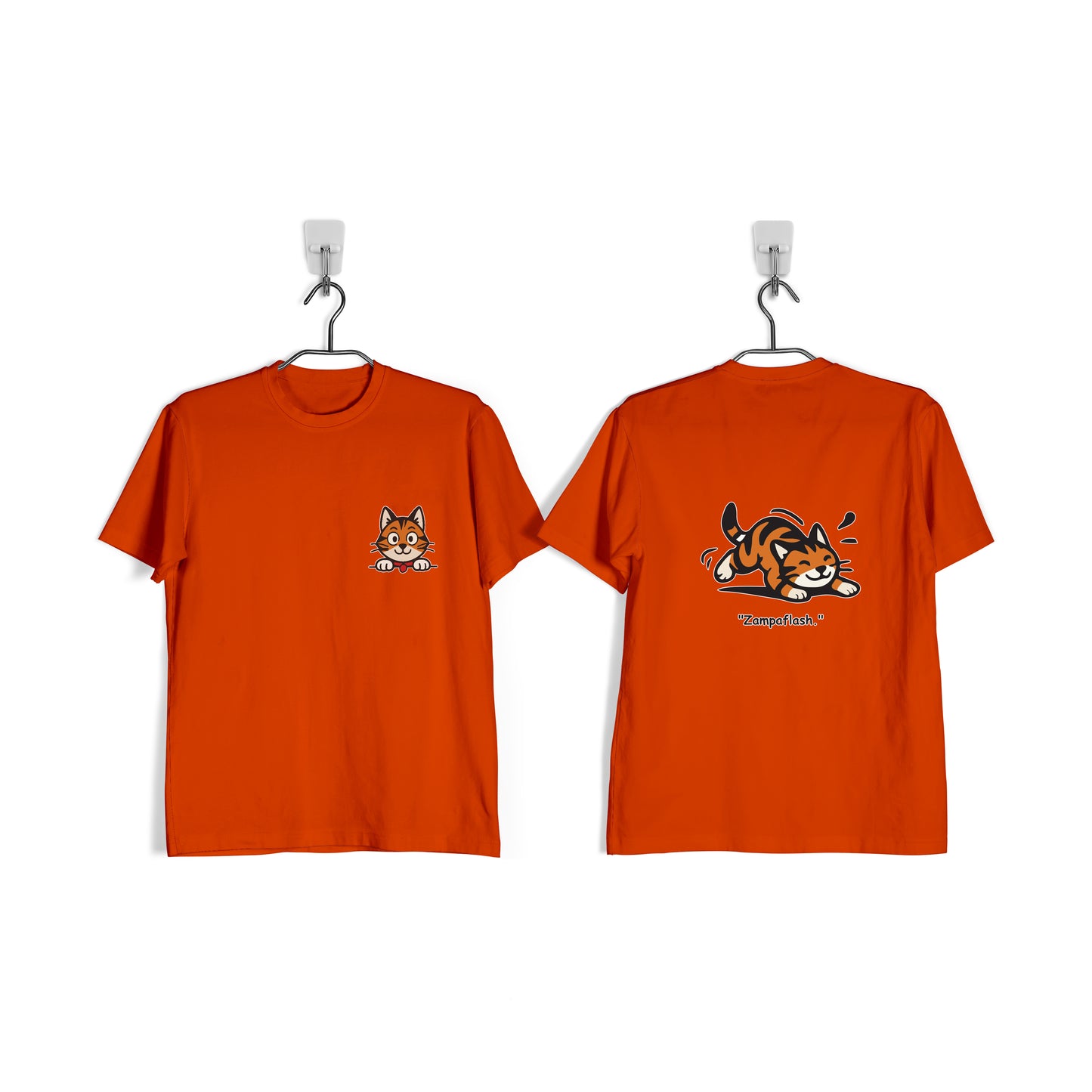 T-shirt “Zampa Flash” | La velocità felina in azione - Bambini Unisex