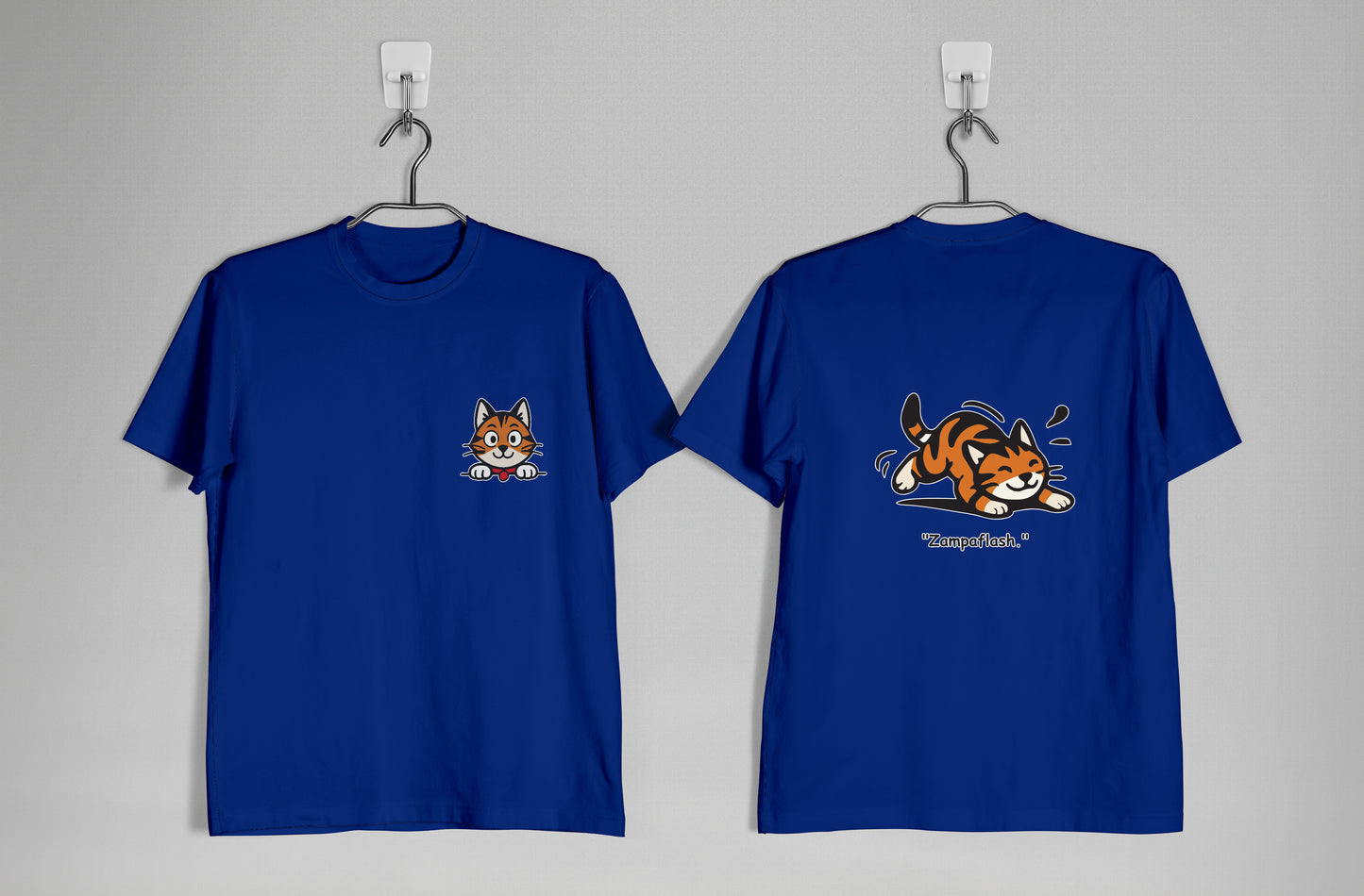 T-shirt “Zampa Flash” | La velocità felina in azione - Bambini Unisex