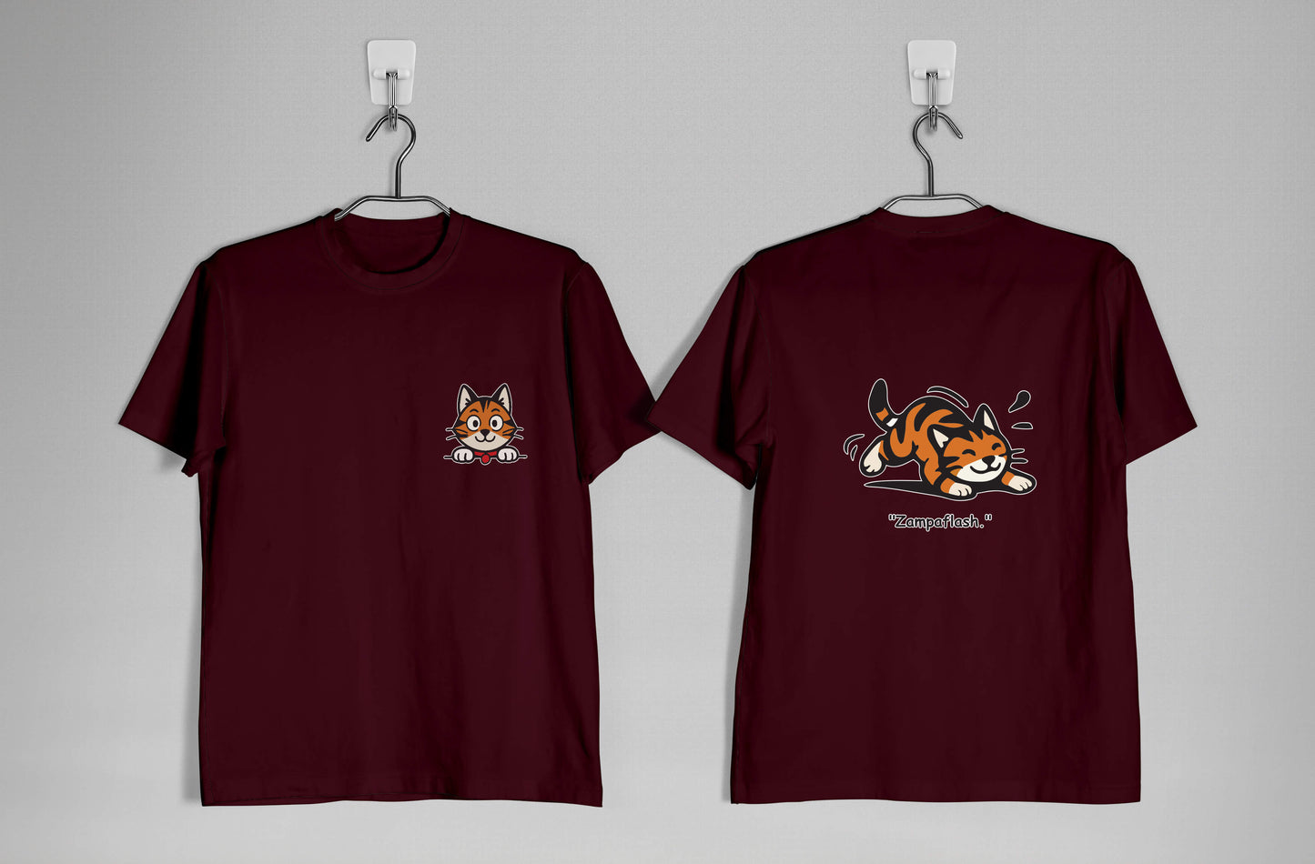 T-shirt “Zampa Flash” | La velocità felina in azione - Adulti Unisex