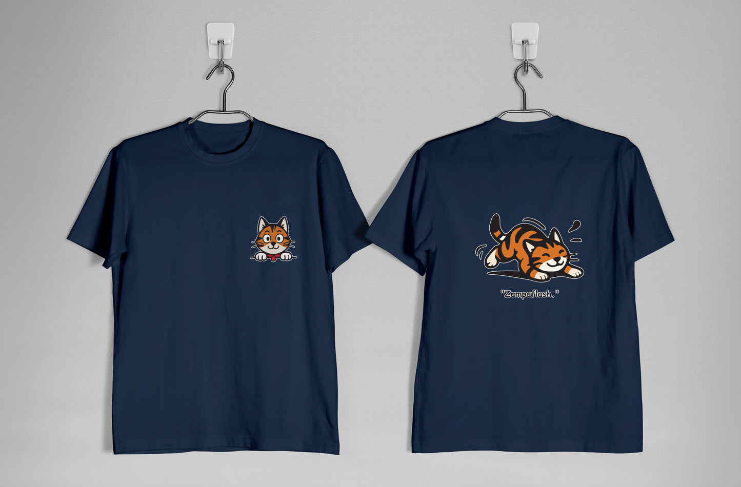 T-shirt “Zampa Flash” | La velocità felina in azione - Adulti Unisex