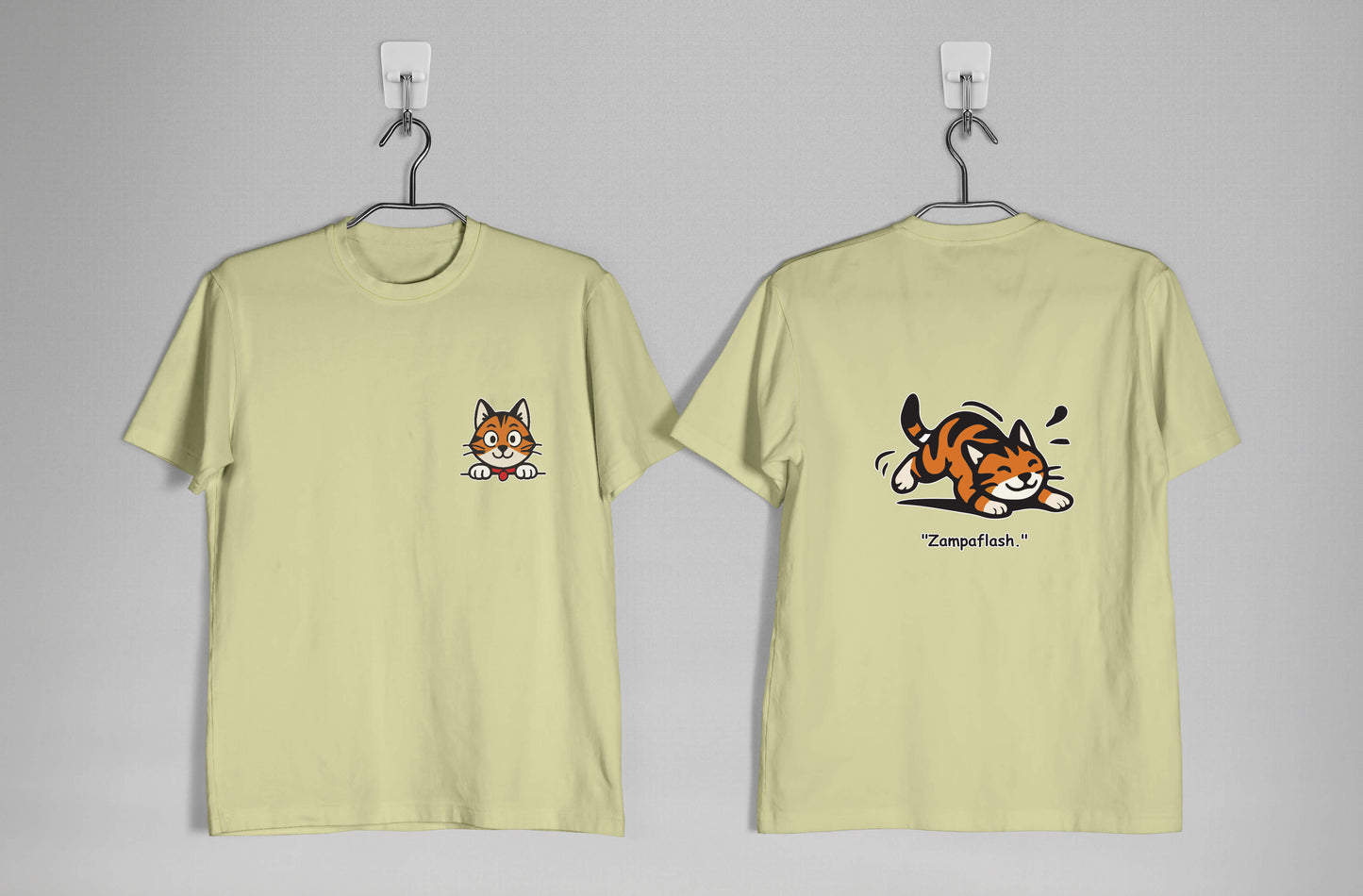 T-shirt “Zampa Flash” | La velocità felina in azione - Adulti Unisex