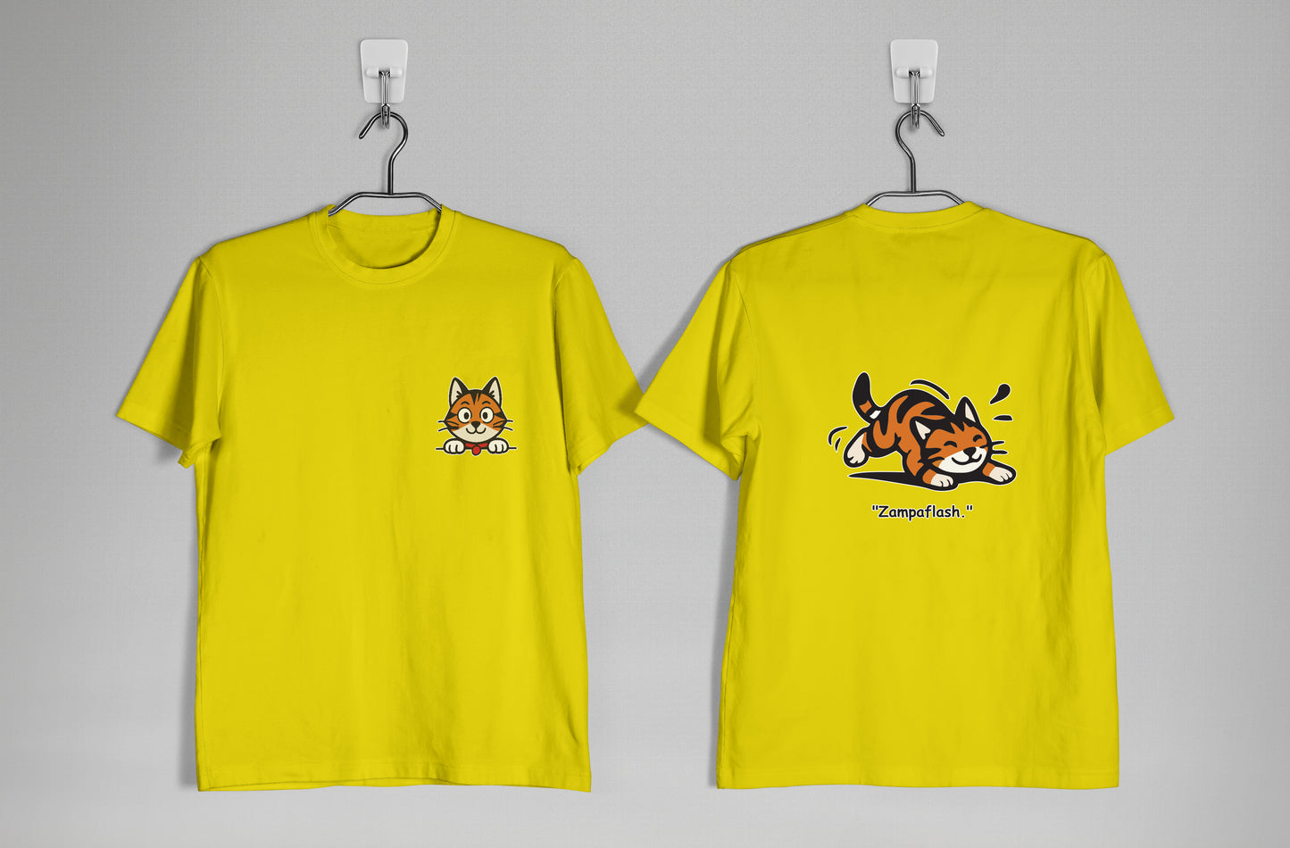 T-shirt “Zampa Flash” | La velocità felina in azione - Bambini Unisex