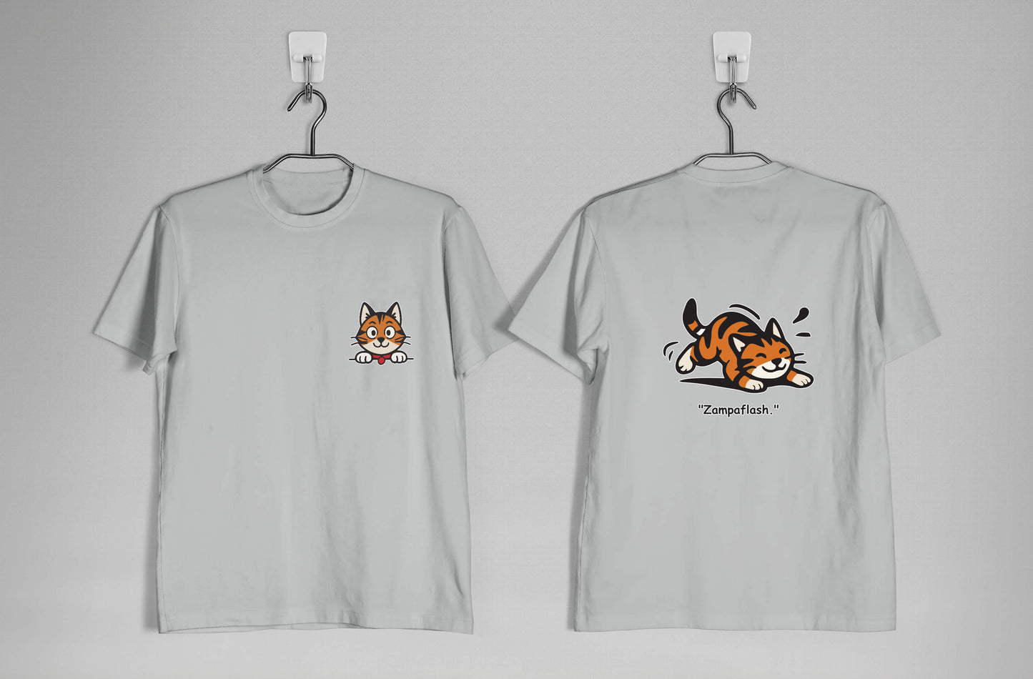 T-shirt “Zampa Flash” | La velocità felina in azione - Adulti Unisex