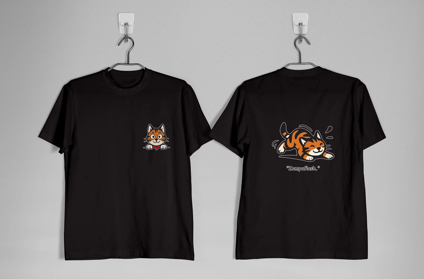 T-shirt “Zampa Flash” | La velocità felina in azione - Adulti Unisex