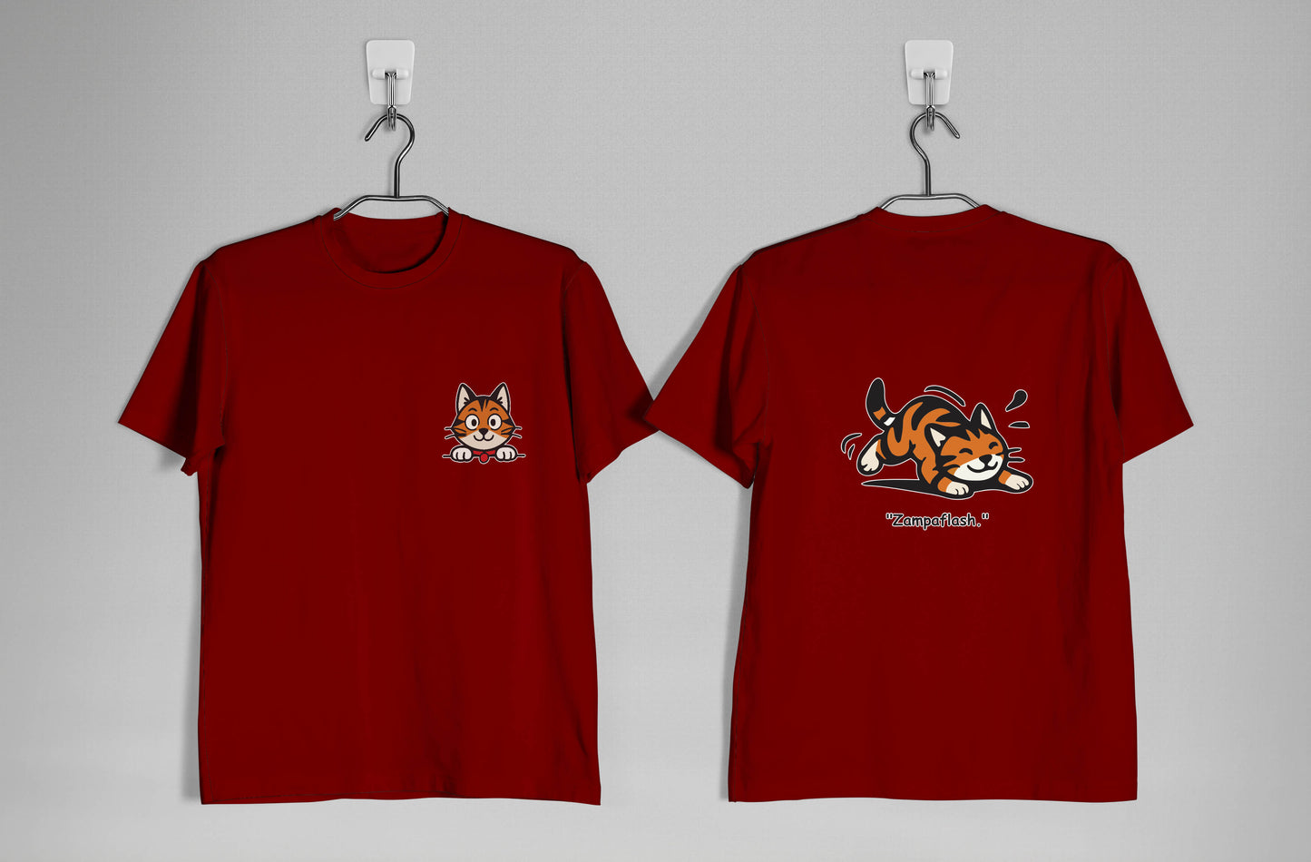 T-shirt “Zampa Flash” | La velocità felina in azione - Adulti Unisex