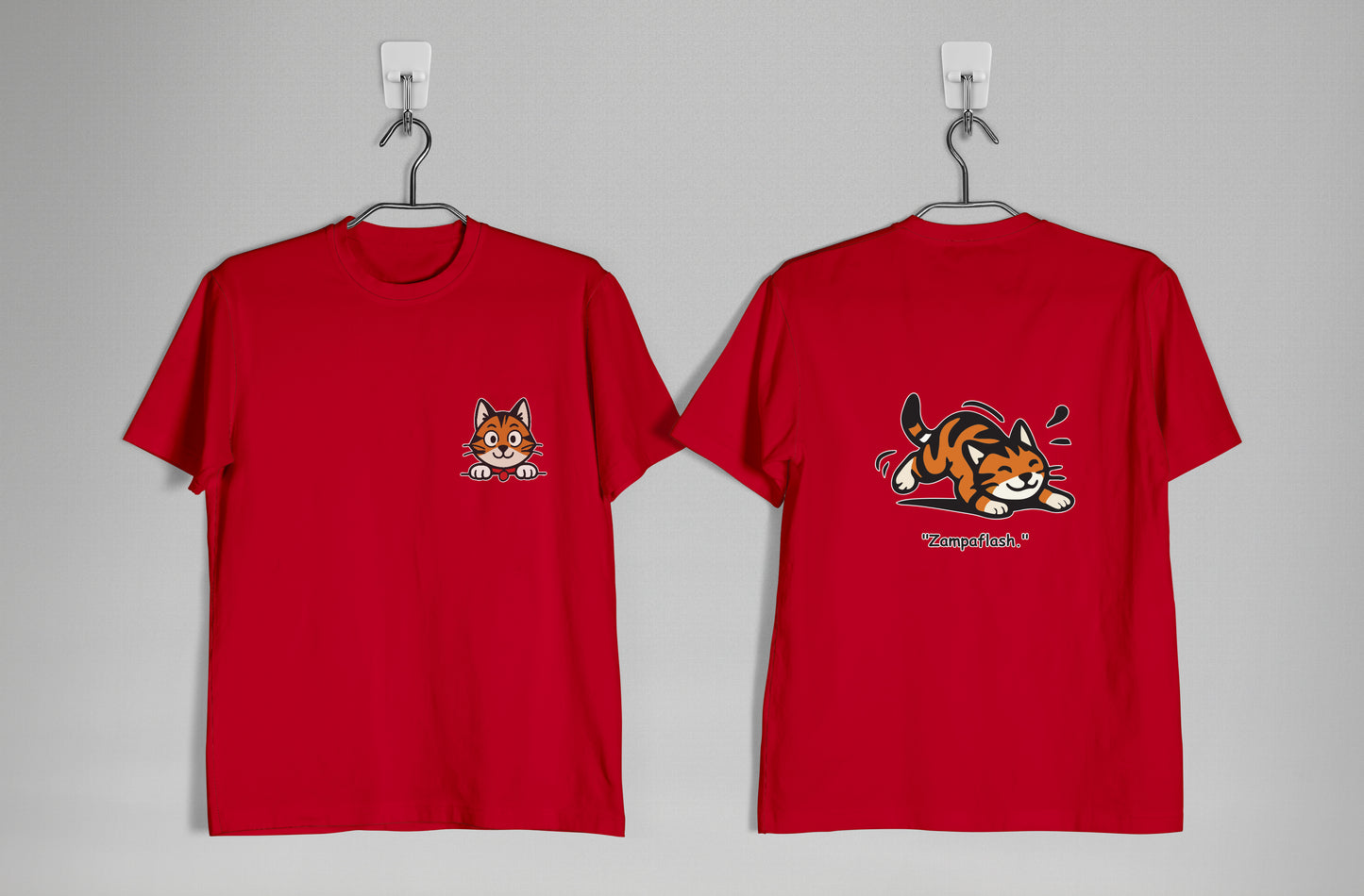 T-shirt “Zampa Flash” | La velocità felina in azione - Bambini Unisex