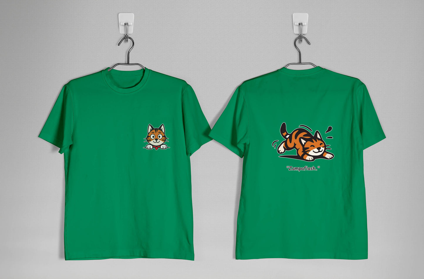 T-shirt “Zampa Flash” | La velocità felina in azione - Adulti Unisex