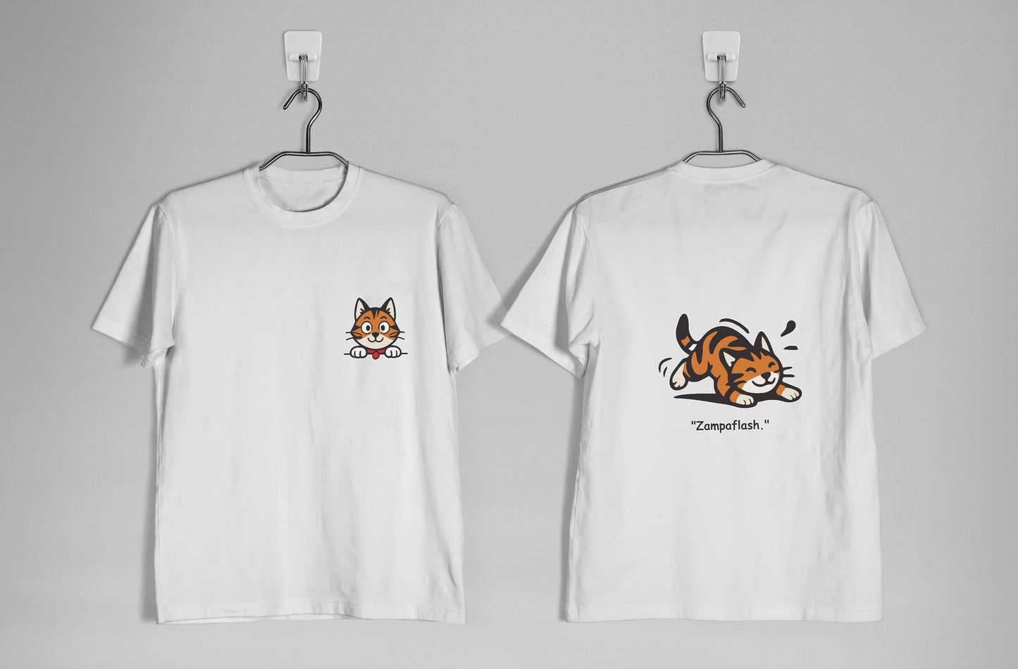 T-shirt “Zampa Flash” | La velocità felina in azione - Adulti Unisex