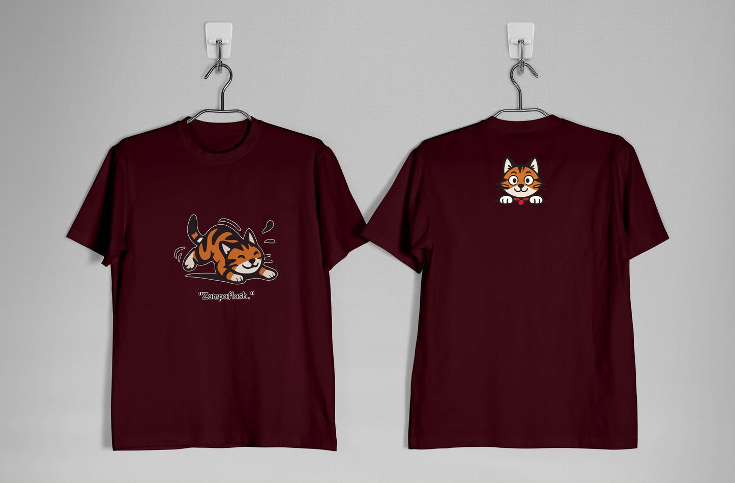 T-shirt “Zampa Flash” | La velocità felina in azione - Adulti Unisex