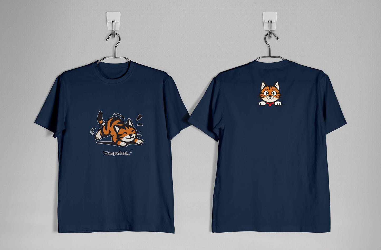T-shirt “Zampa Flash” | La velocità felina in azione - Adulti Unisex