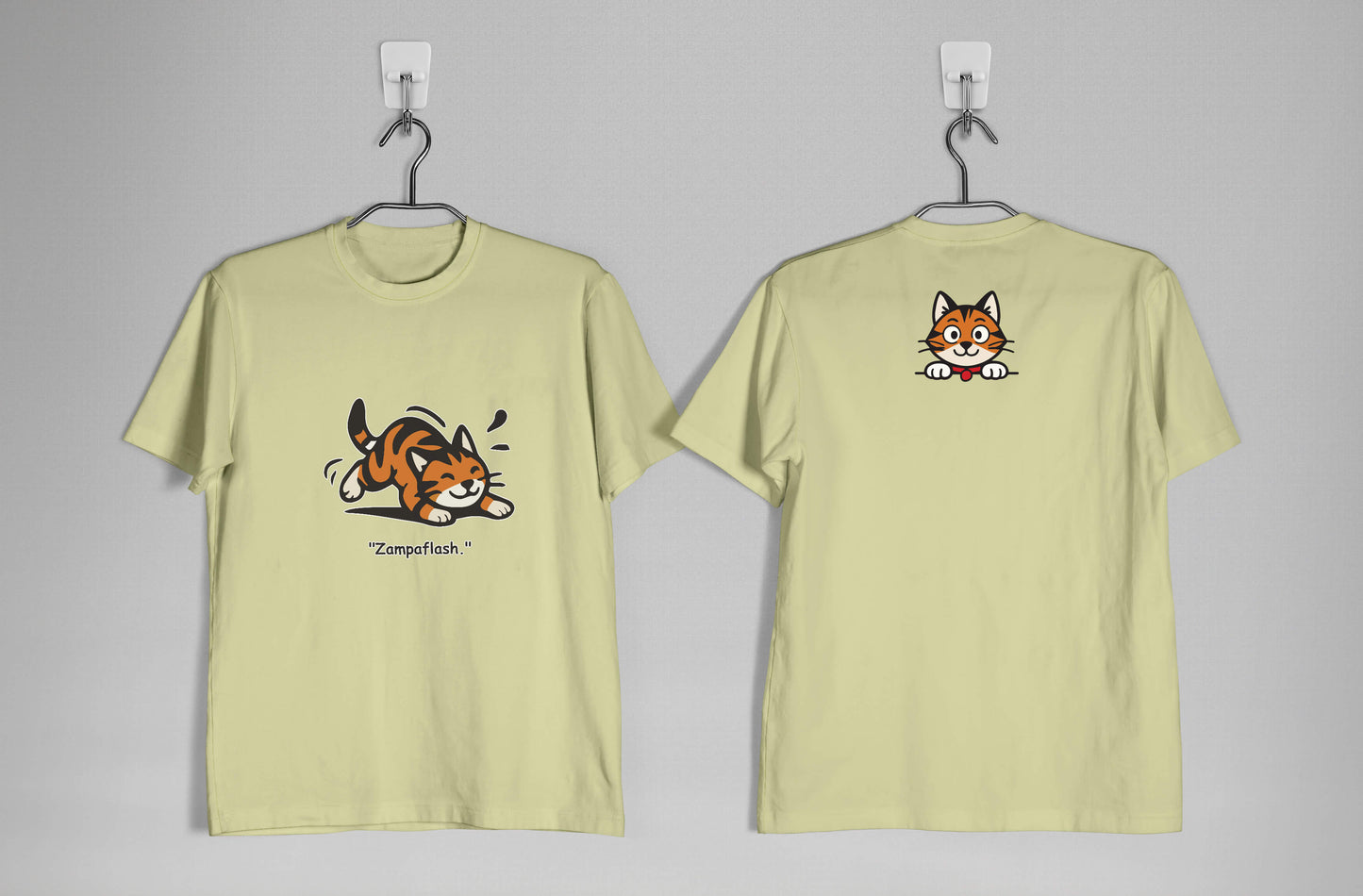 T-shirt “Zampa Flash” | La velocità felina in azione - Adulti Unisex