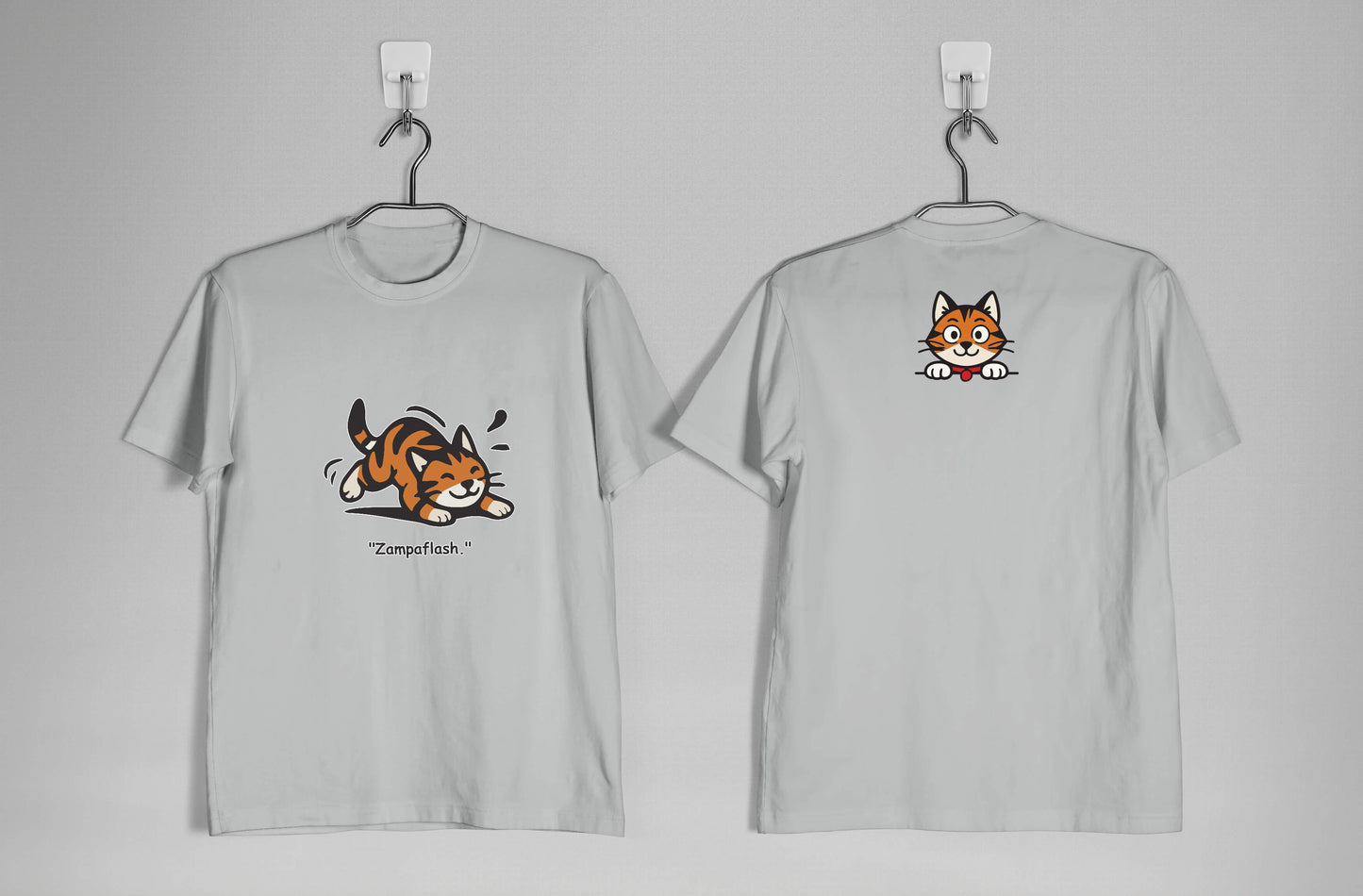 T-shirt “Zampa Flash” | La velocità felina in azione - Adulti Unisex