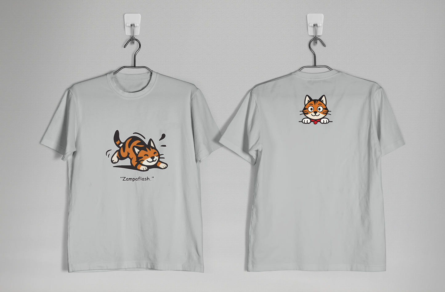 T-shirt “Zampa Flash” | La velocità felina in azione - Bambini Unisex