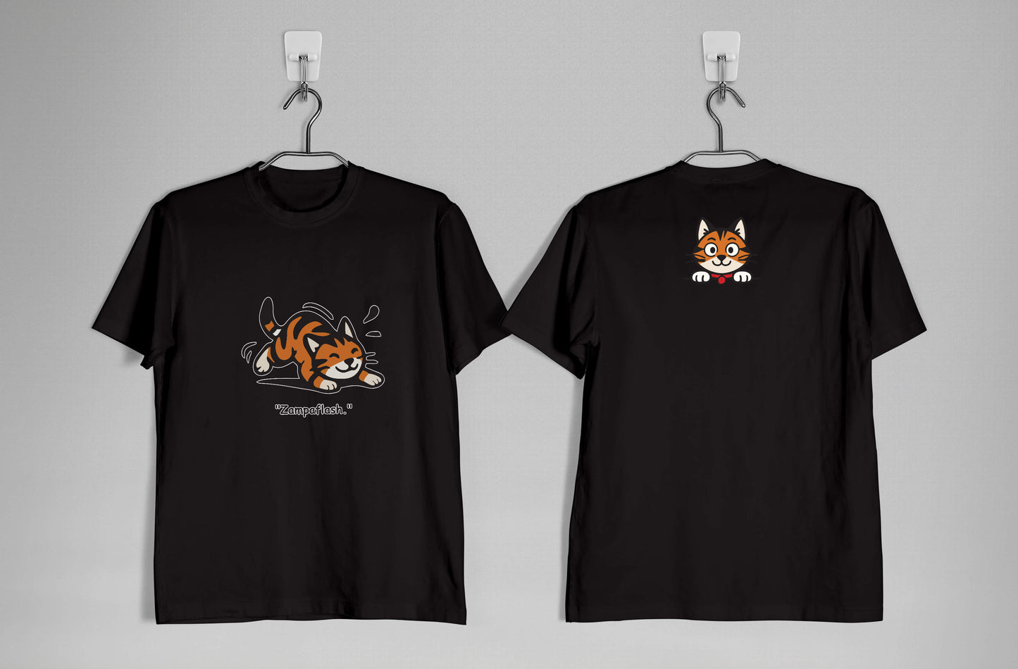 T-shirt “Zampa Flash” | La velocità felina in azione - Adulti Unisex