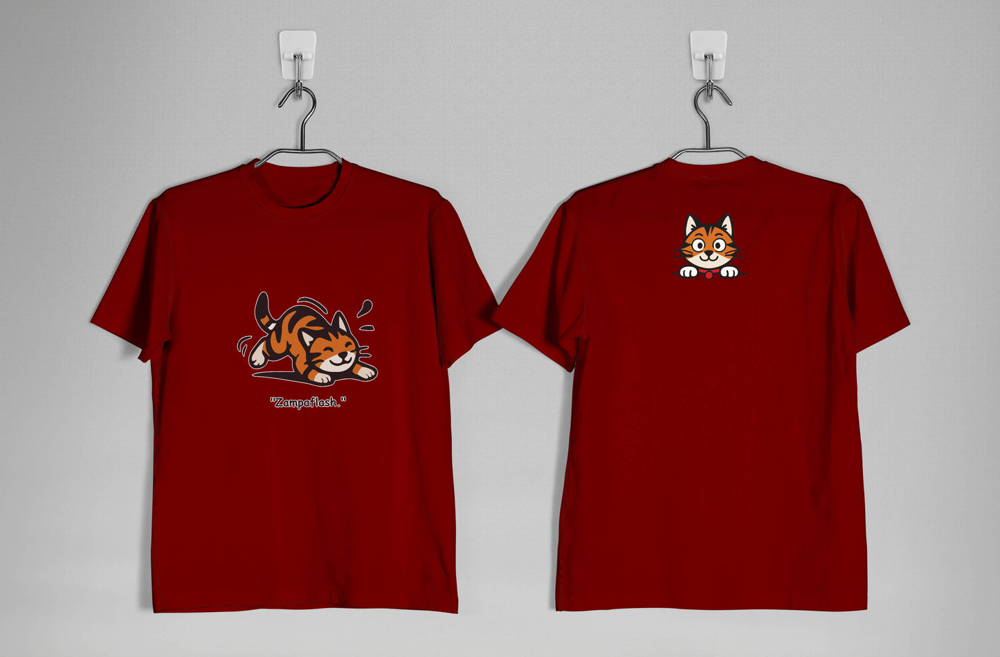 T-shirt “Zampa Flash” | La velocità felina in azione - Adulti Unisex