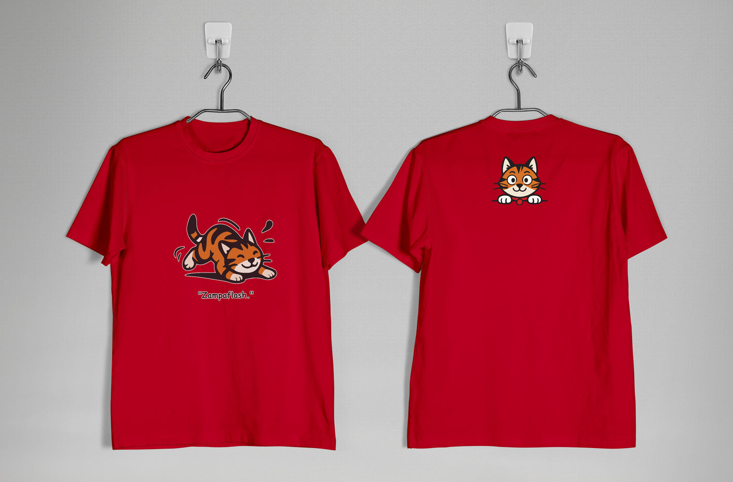 T-shirt “Zampa Flash” | La velocità felina in azione - Bambini Unisex