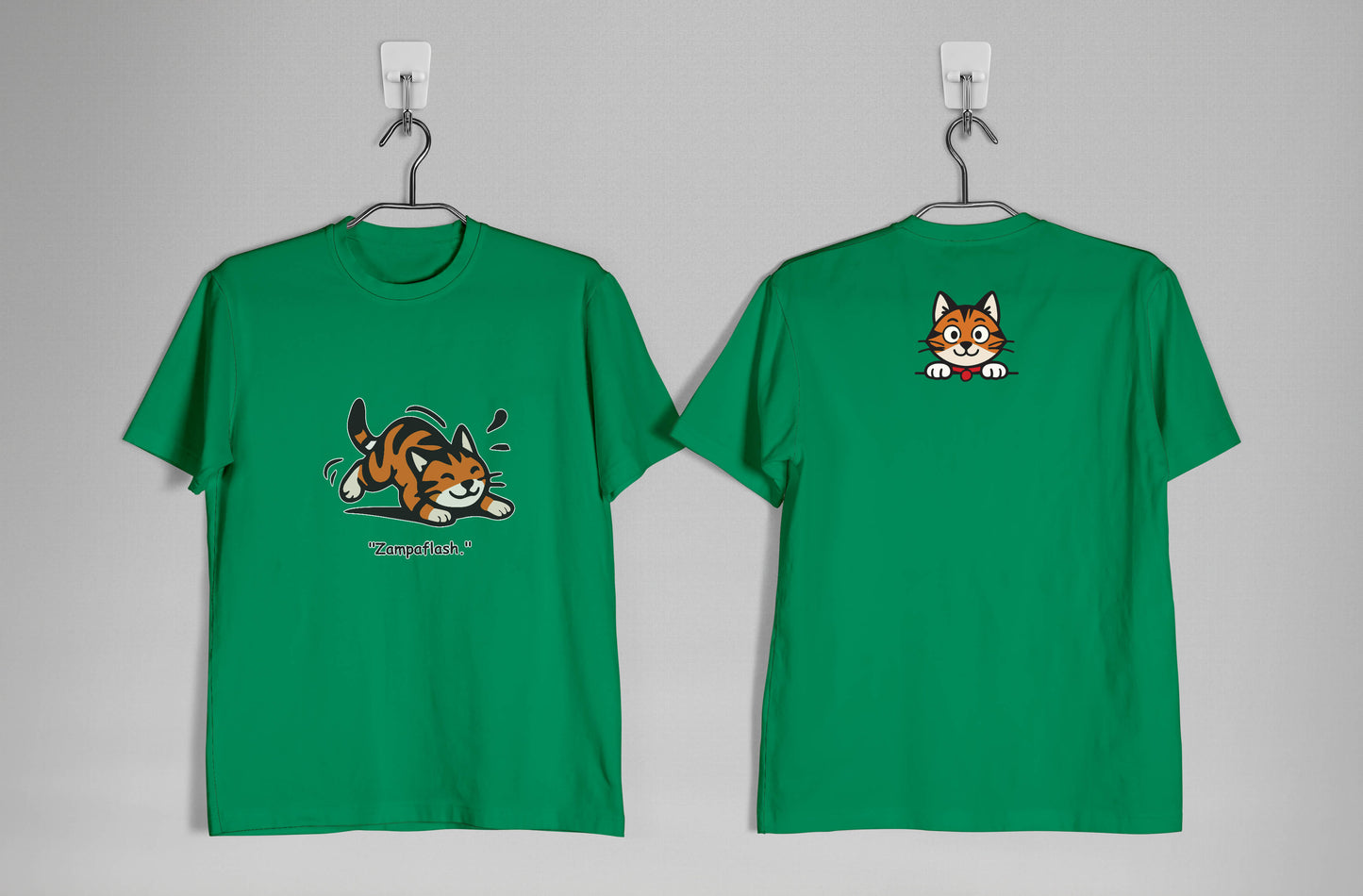 T-shirt “Zampa Flash” | La velocità felina in azione - Adulti Unisex
