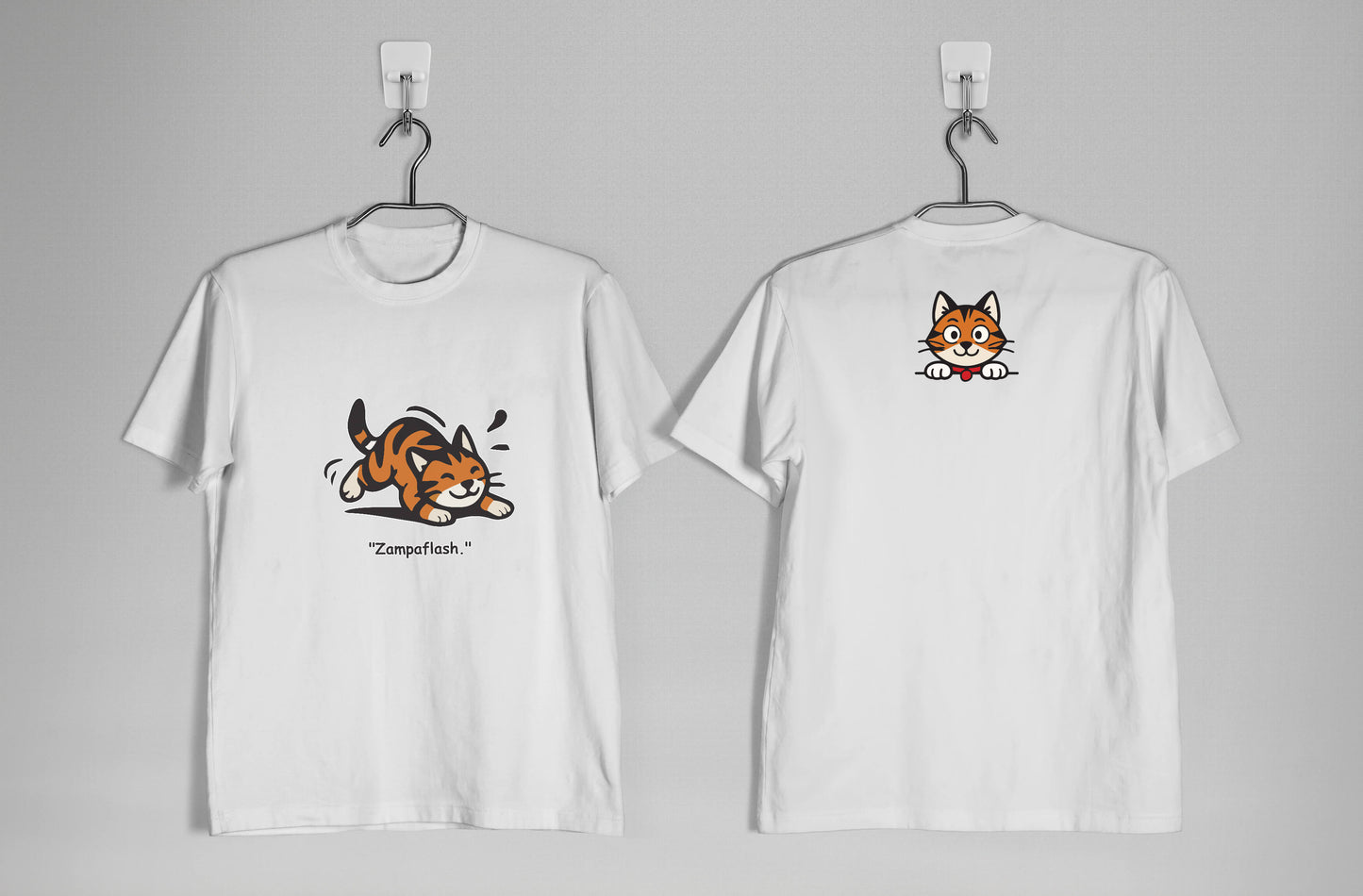 T-shirt “Zampa Flash” | La velocità felina in azione - Adulti Unisex