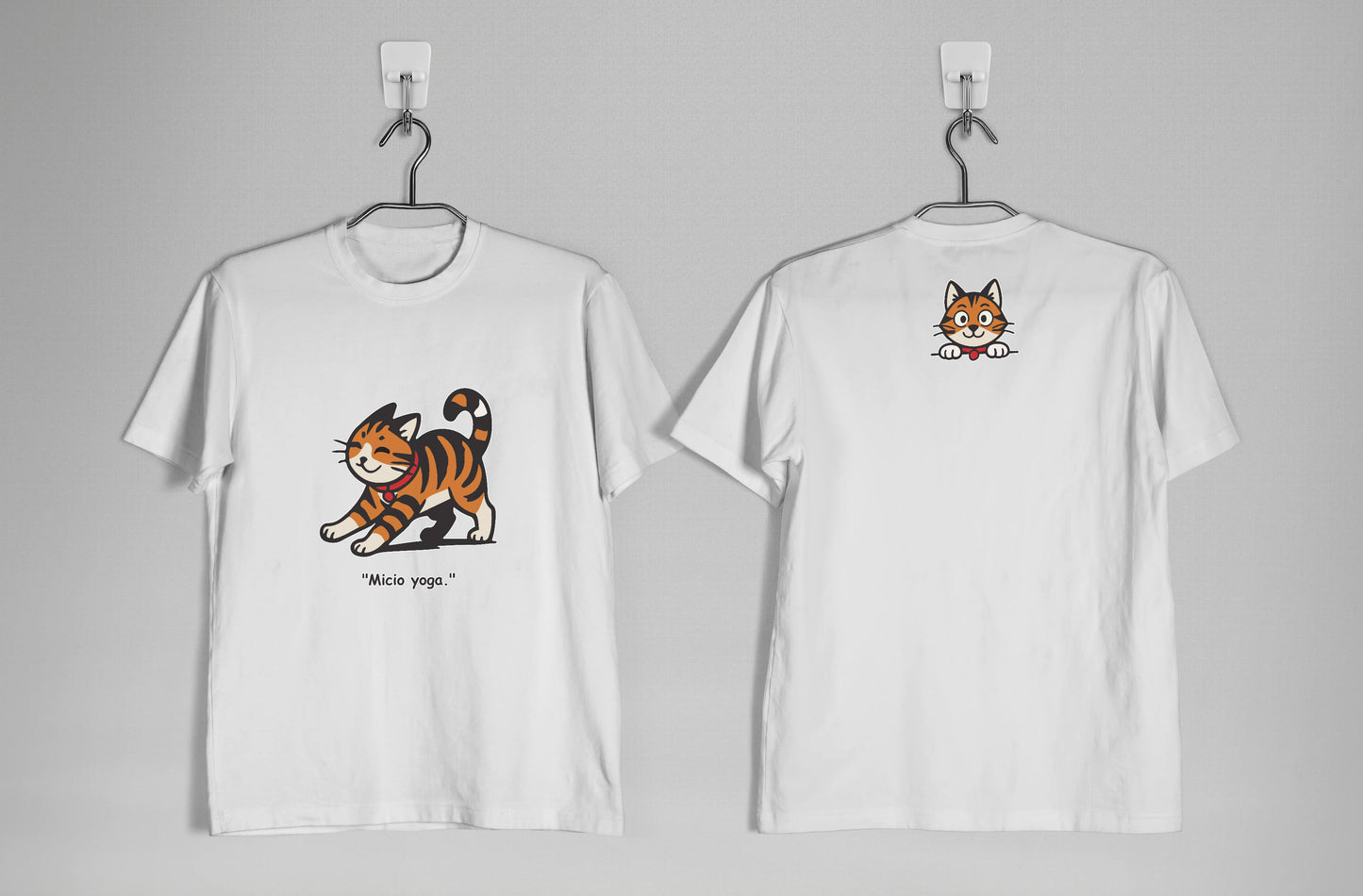 T-shirt “Micio Yoga” | Zen felino per ogni giornata - Adulti Unisex