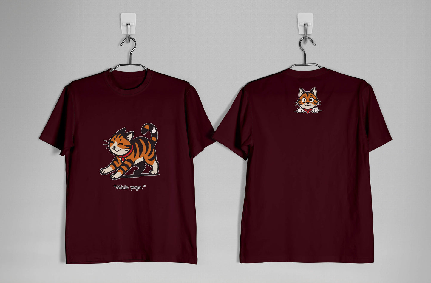 T-shirt “Micio Yoga” | Zen felino per ogni giornata - Adulti Unisex