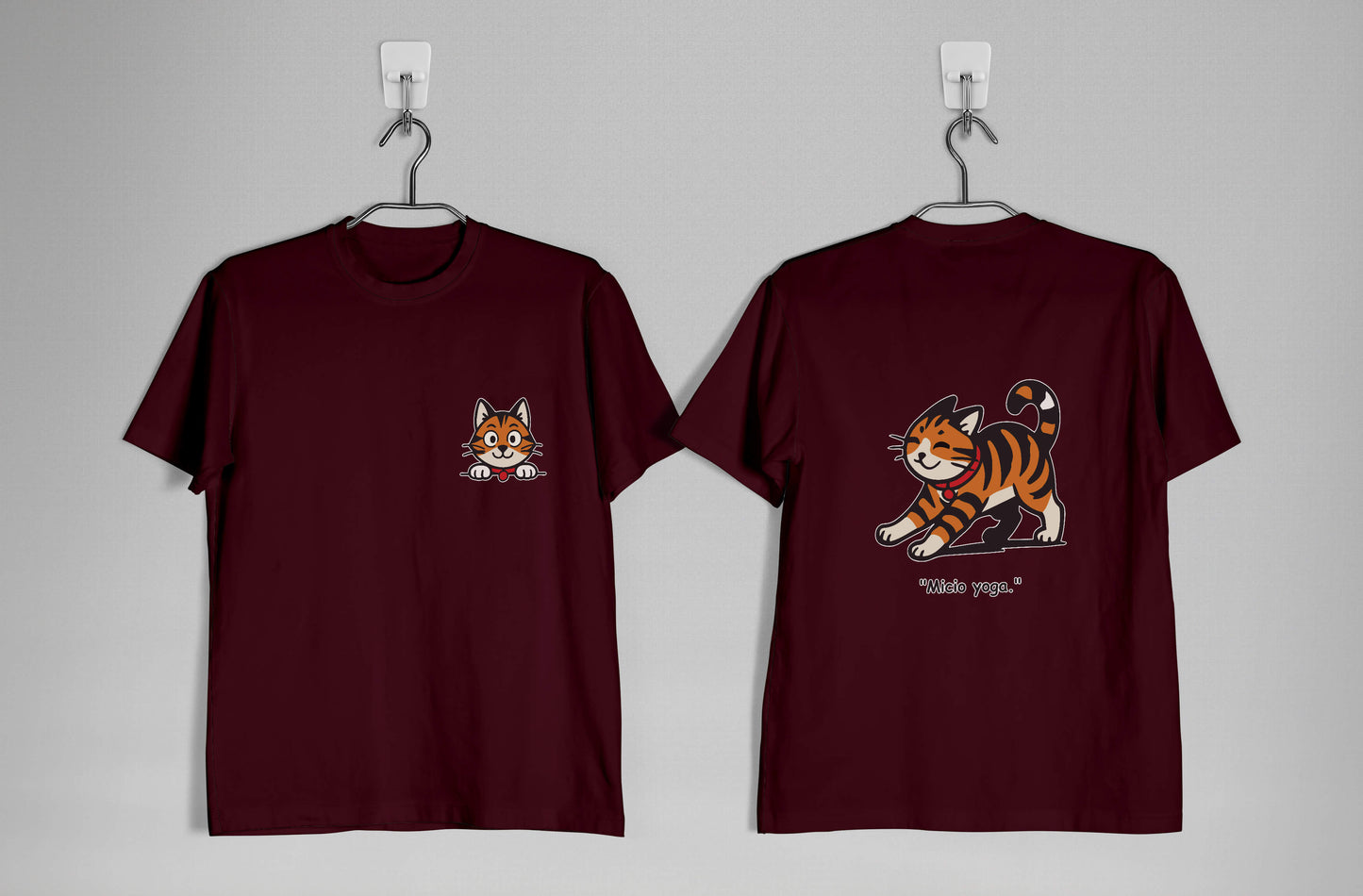 T-shirt “Micio Yoga” | Zen felino per ogni giornata - Adulti Unisex