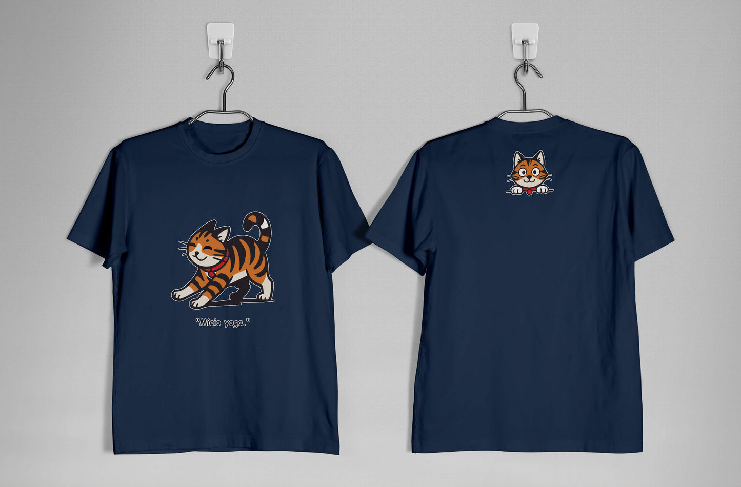 T-shirt “Micio Yoga” | Zen felino per ogni giornata - Adulti Unisex