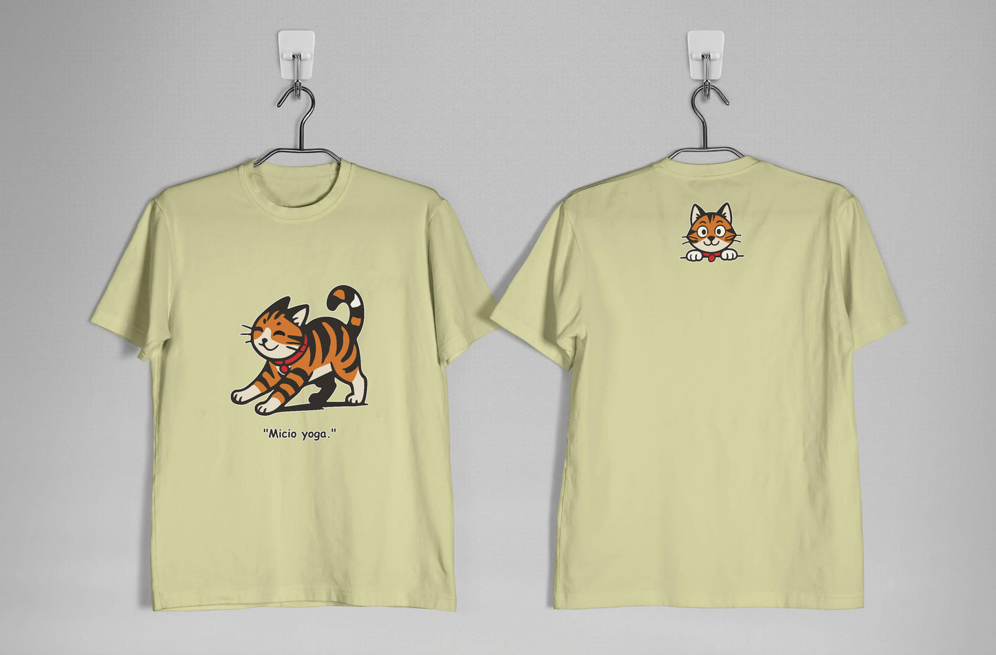 T-shirt “Micio Yoga” | Zen felino per ogni giornata - Adulti Unisex