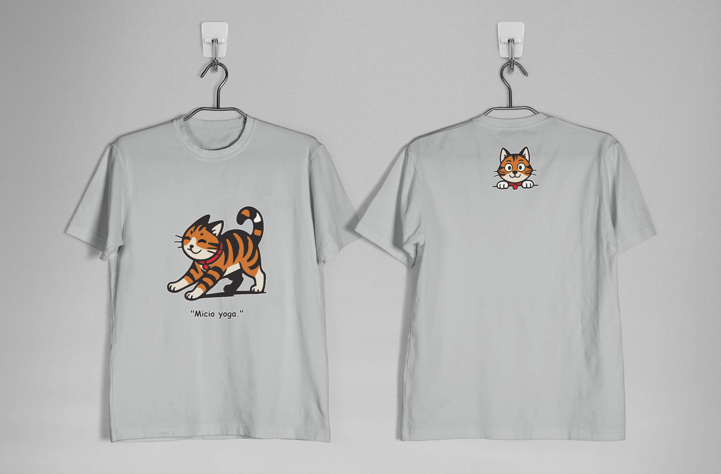 T-shirt “Micio Yoga” | Zen felino per ogni giornata - Adulti Unisex
