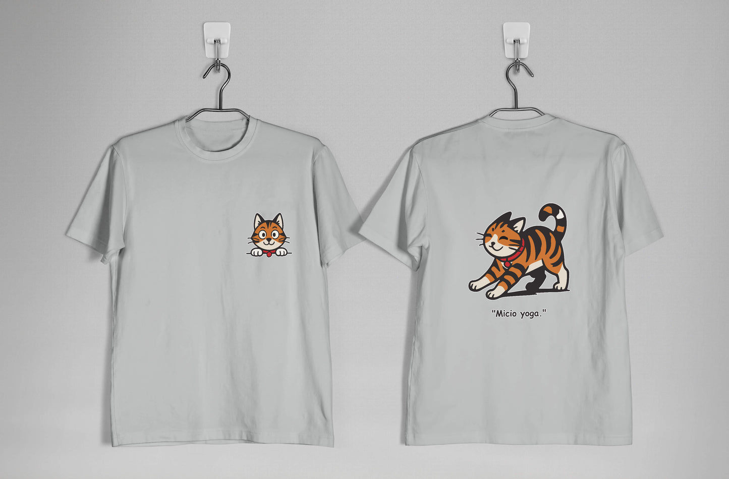 T-shirt “Micio Yoga” | Zen felino per ogni giornata - Adulti Unisex