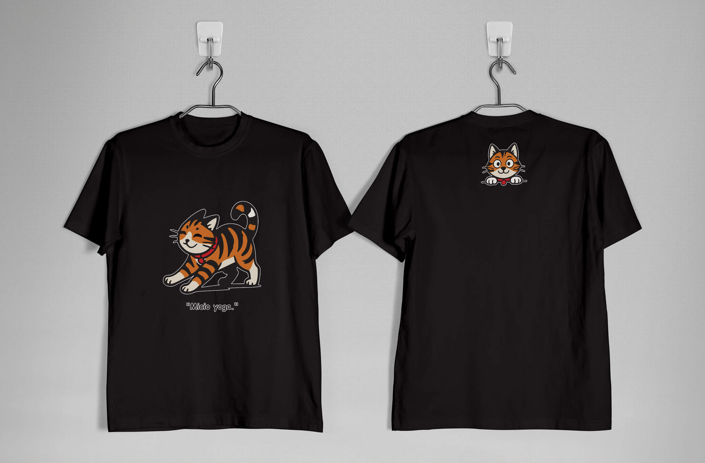 T-shirt “Micio Yoga” | Zen felino per ogni giornata - Adulti Unisex