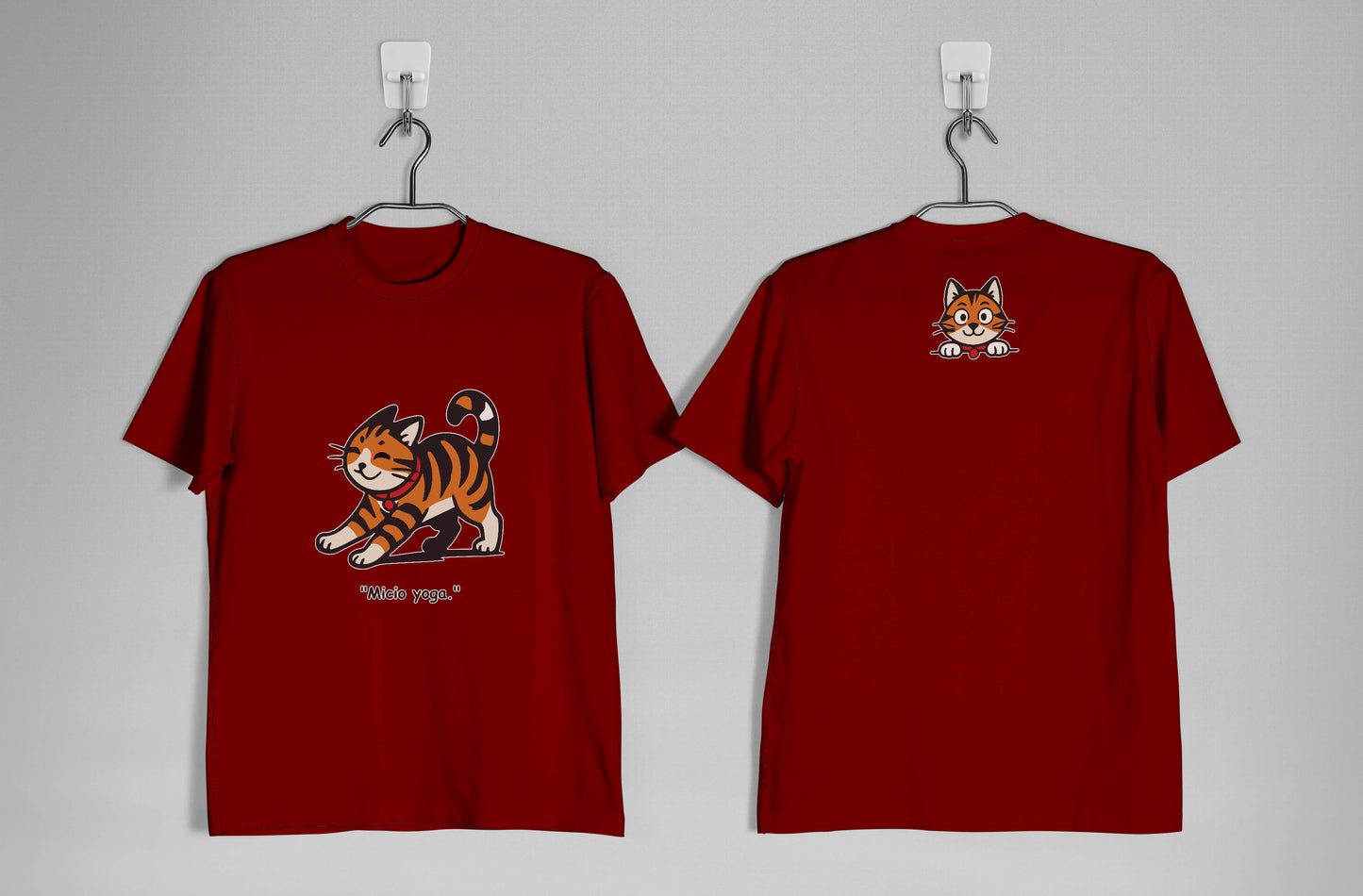 T-shirt “Micio Yoga” | Zen felino per ogni giornata - Adulti Unisex