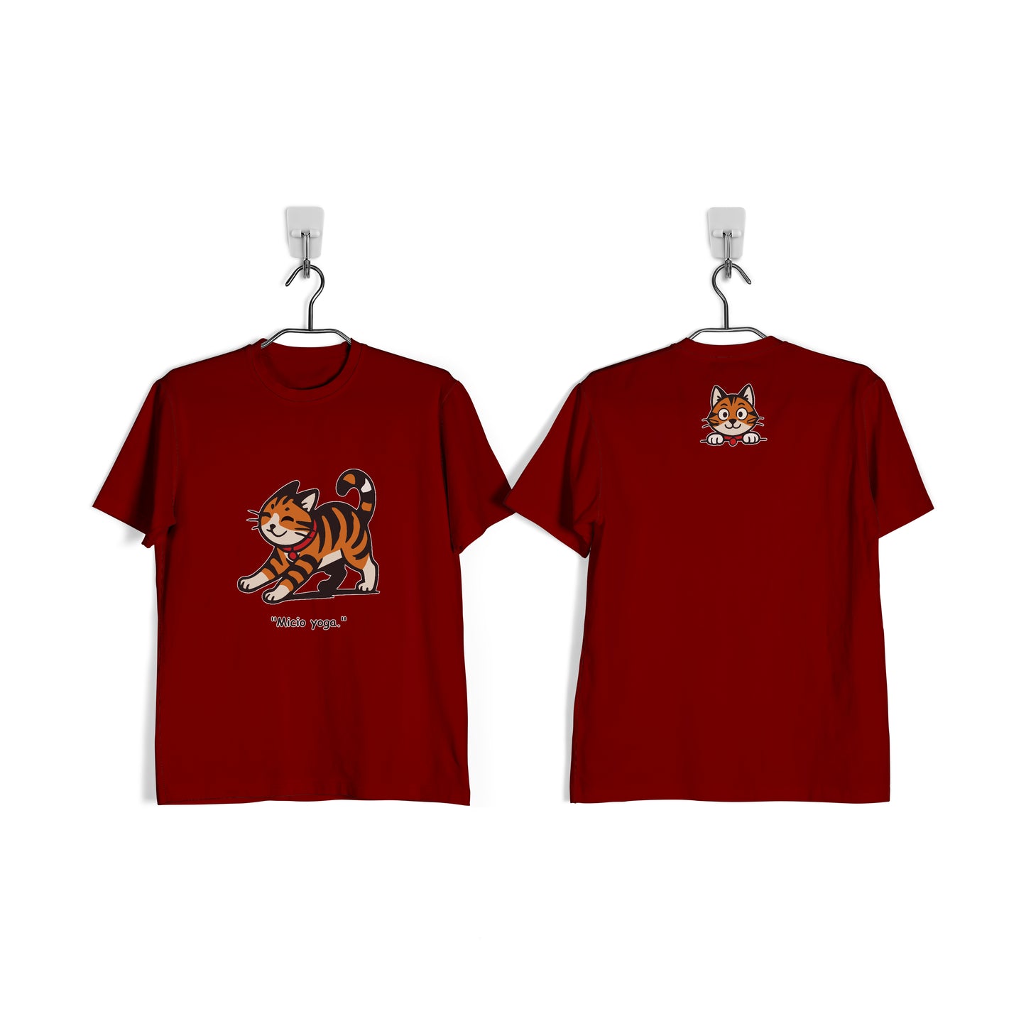 T-shirt “Micio Yoga” | Zen felino per ogni giornata - Adulti Unisex