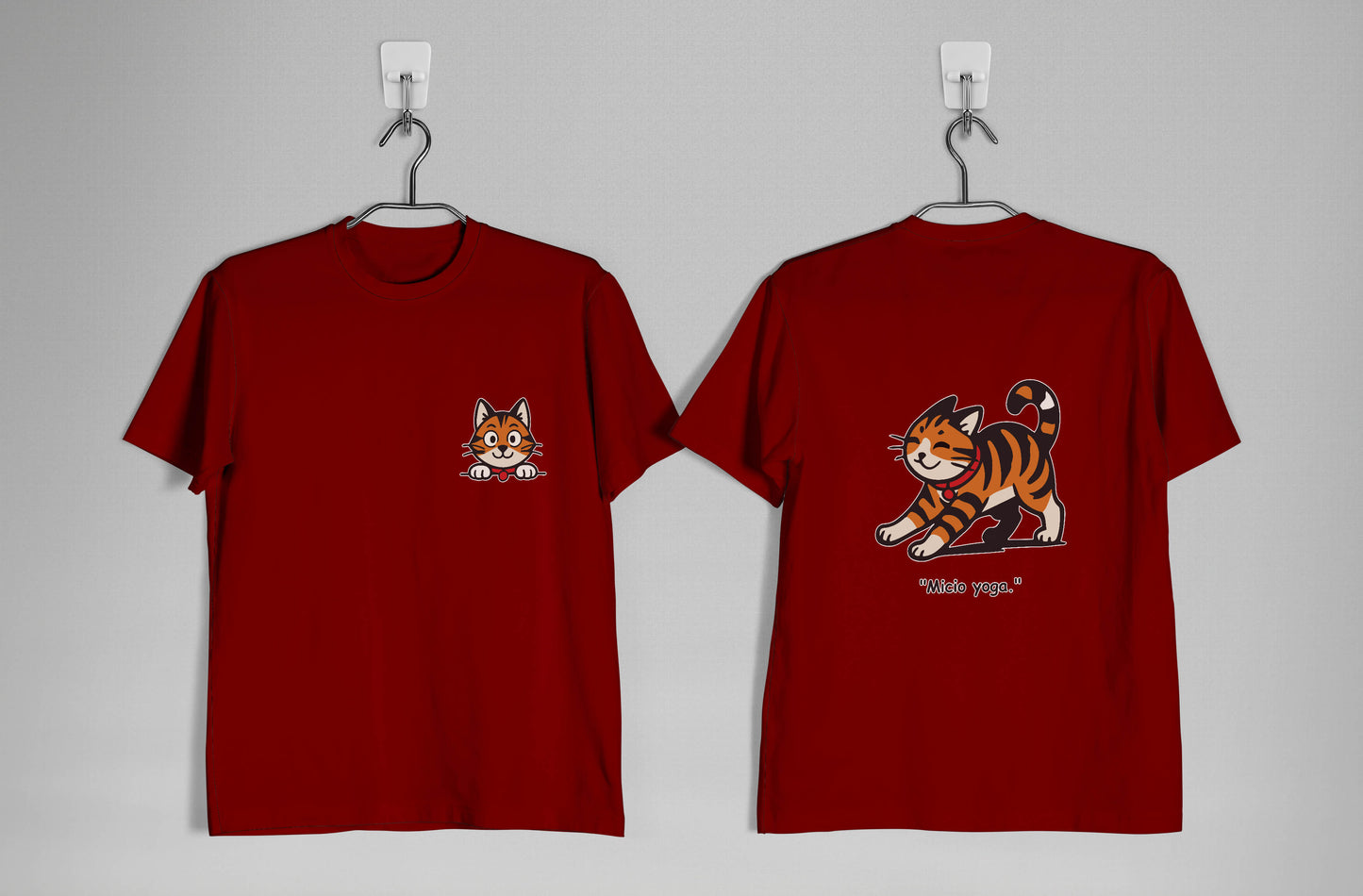 T-shirt “Micio Yoga” | Zen felino per ogni giornata - Adulti Unisex