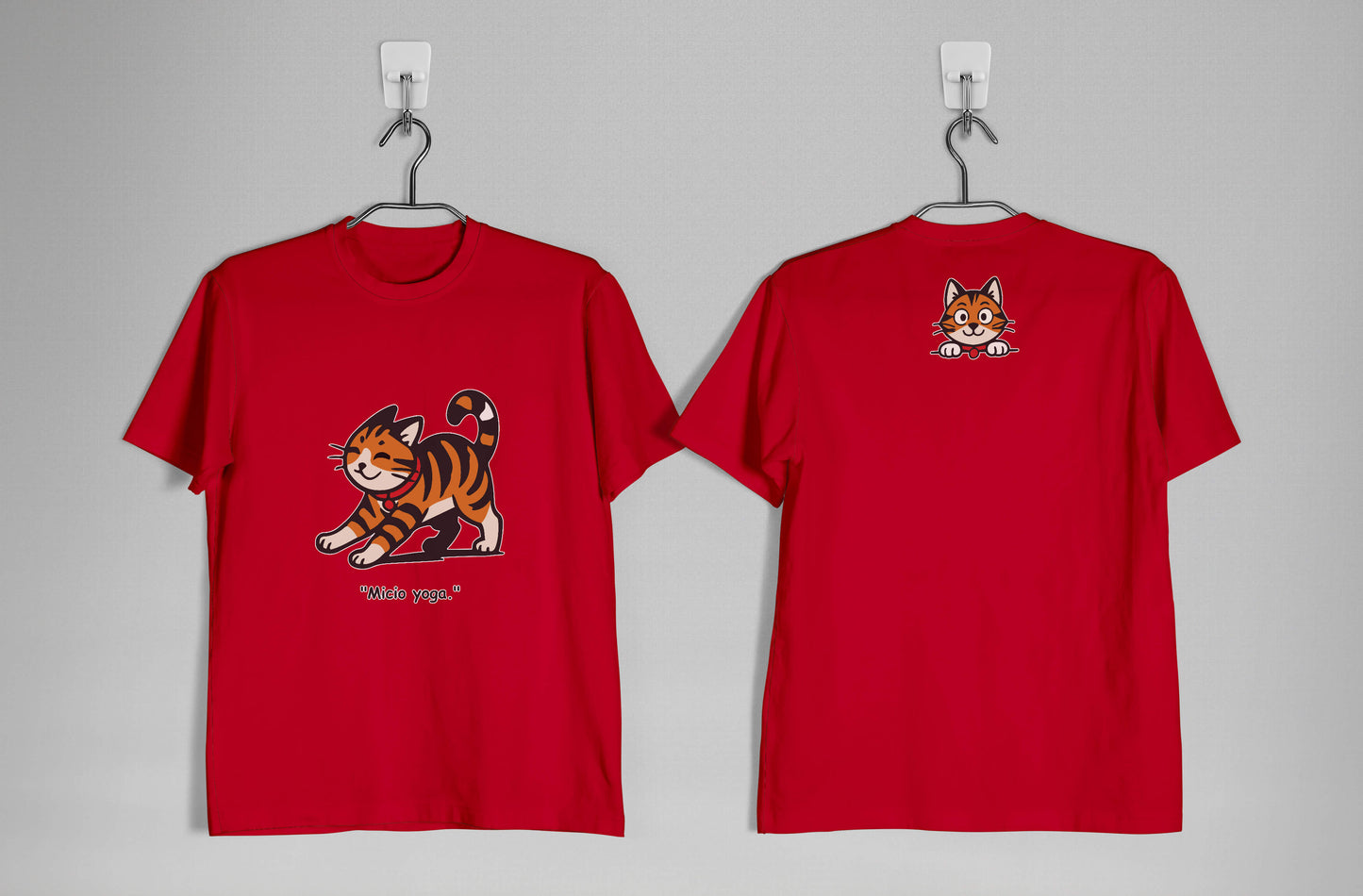 T-shirt “Micio Yoga” | Zen felino per ogni giornata - Bambini Unisex