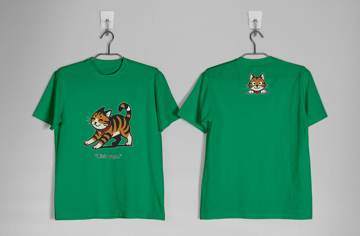 T-shirt “Micio Yoga” | Zen felino per ogni giornata - Adulti Unisex