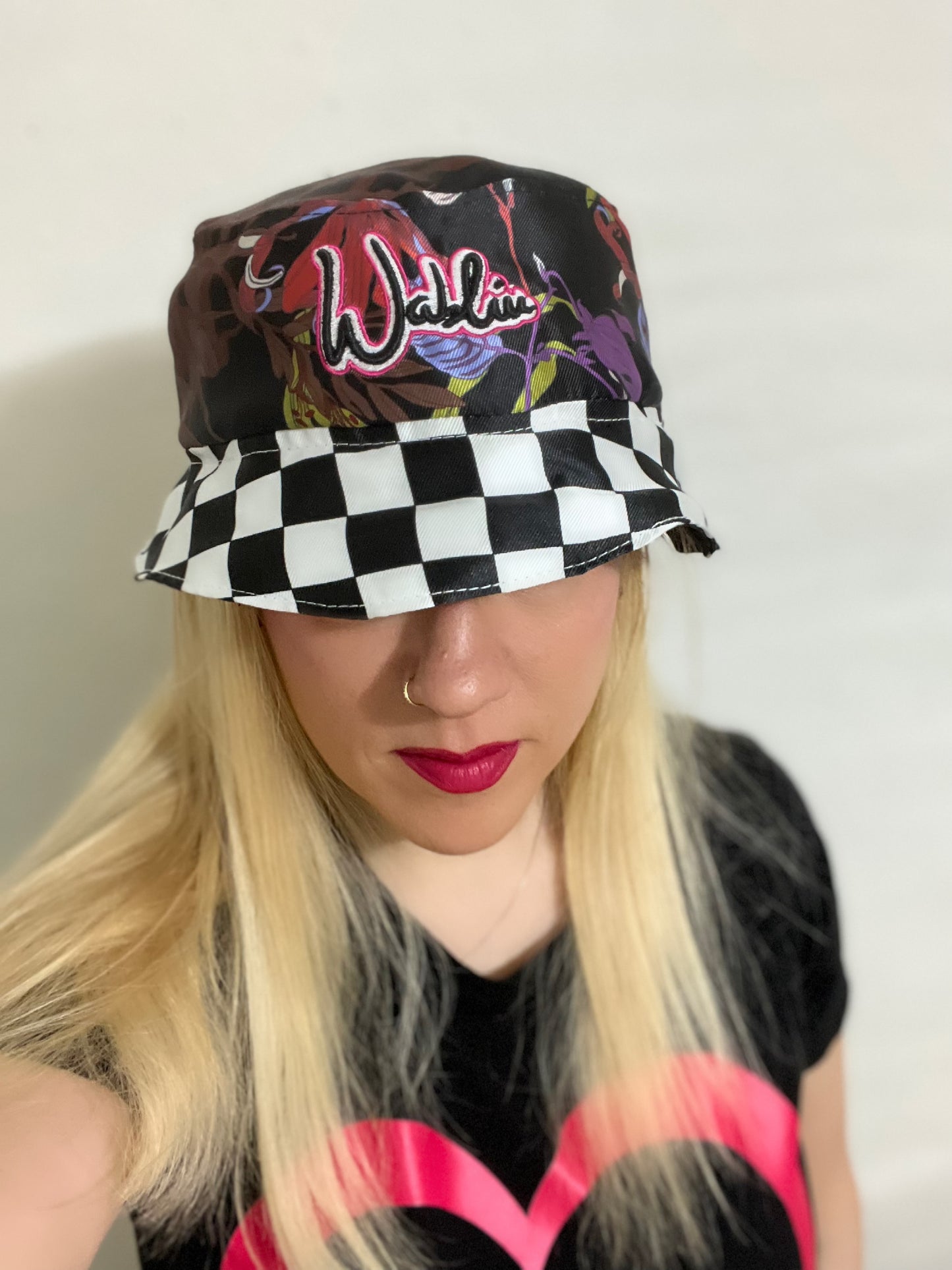 Cappello alla pescatora Chess and Jungle