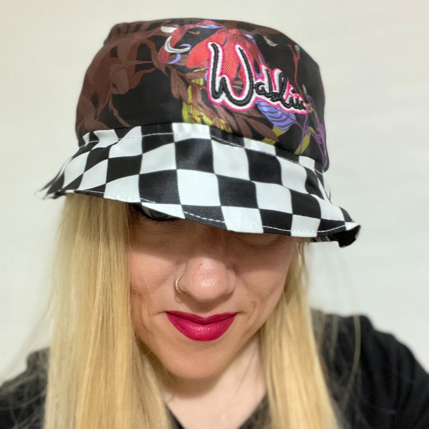 Cappello alla pescatora Chess and Jungle