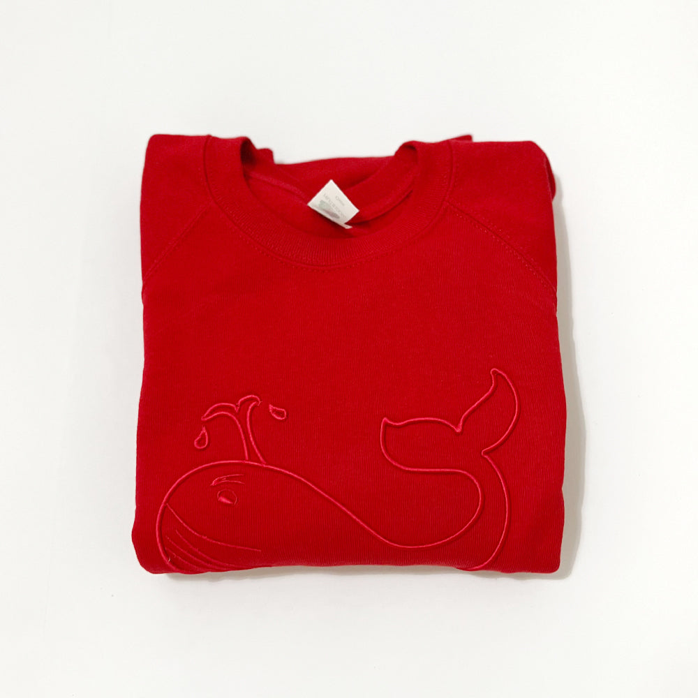Felpa Bambini "La Balena Di Kris" Unisex