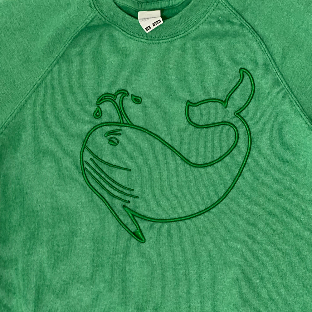 Felpa Bambini "La Balena Di Kris" Unisex