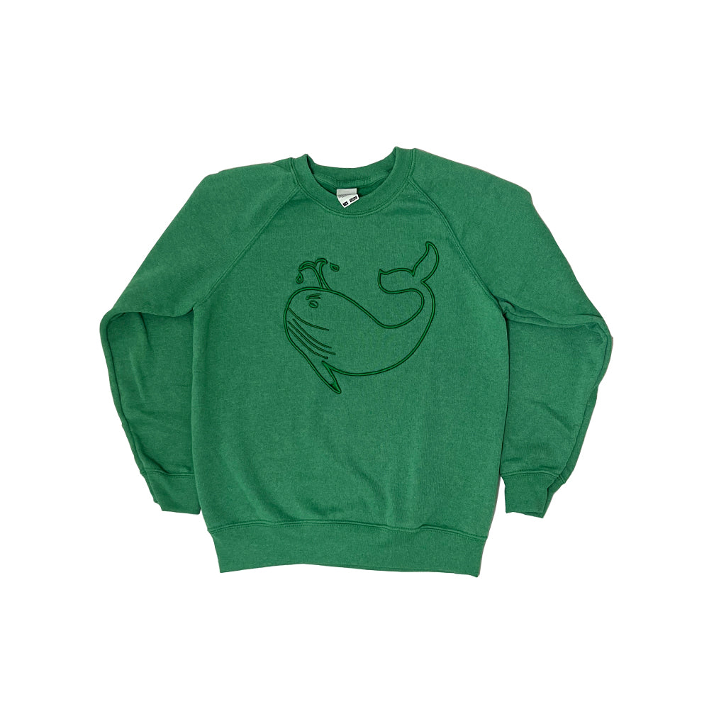 Felpa Bambini "La Balena Di Kris" Unisex