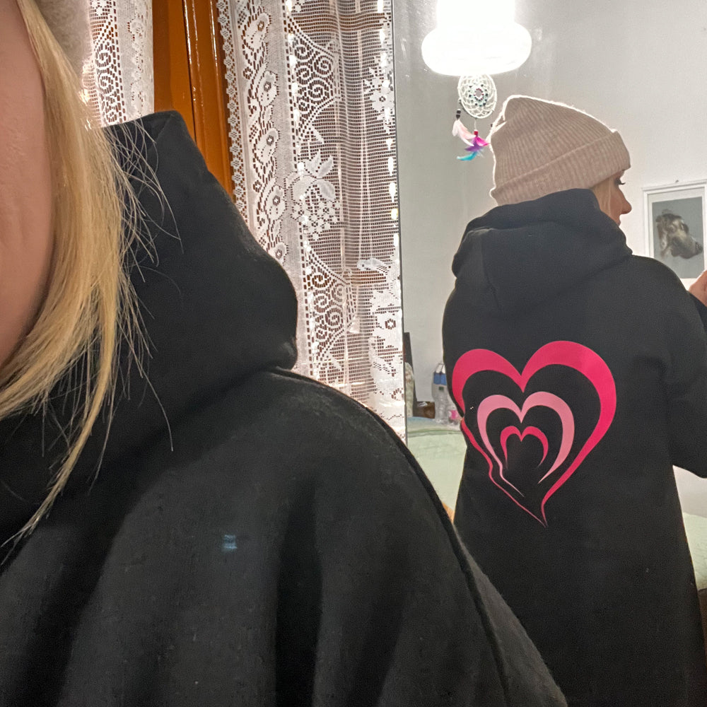 Felpa Vestito Donna "Hearts"